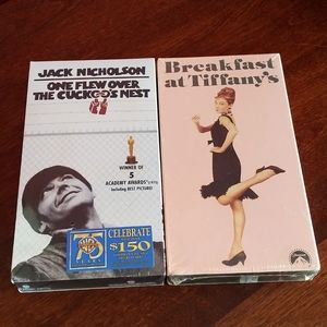 VHS 2 Classics Unopened!